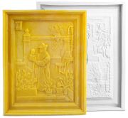 Gießform Relief Der Kakteenfreund (Spitzweg)