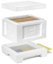 Mini Plus Styropor® Beute III mit Rähmchen