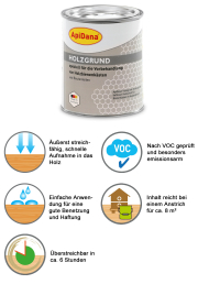 ApiDana® Holzgrund 750 ml