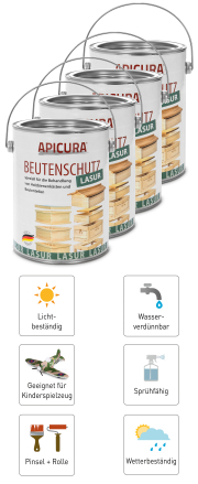 ApiCura® Beutenschutz Lasur 2,5 Liter