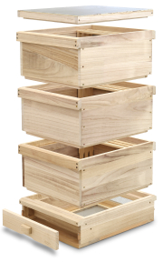 Heroldbeute mit Hochboden