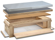 DN Einraumbeute City Box mit Fenster