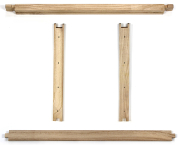 EWG® Rähmchen in Teilen Dadant US 285 mm, gerade Seiten