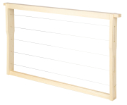 Imgut® Rähmchen gedrahtet Dadant US 285 mm, Hoffmann-Seiten