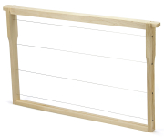 SIPA® Rähmchen Dadant US Brut 285 mm, Hoffmann-Seiten