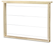 EWG® Rähmchen gedrahtet Dadant Blatt 300 mm, gerade Seiten