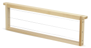 Fundgruben Rähmchen-Set gedrahtet Dadant US Honig 141 mm, gerade Seiten