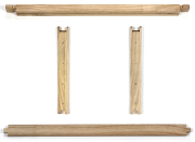 EWG® Rähmchen in Teilen Langstroth 232 mm, gerade Seiten