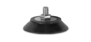 Gummipuffer "Maxi" mit Schraube