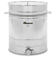 Bienomat® Abfüllkübel 130 kg aus Edelstahl