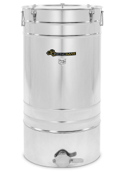 Bienomat® Abfüllkübel 200 kg aus Edelstahl