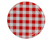 82er TO Karo rot, sterilisierbar