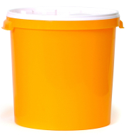 40 kg Hobbock gelb ohne Druck