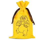 ApiSina® Honigglasbeutel gelb „Bär“