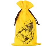 ApiSina® Honigglasbeutel gelb „Imker“