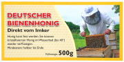 Bieno® Honigglas-Etikett für 500 g
