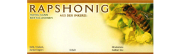 ApiSina® Etikett Classic „Rapshonig“
