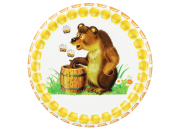 82er TO Deckel ApiSina® Bär mit Fass