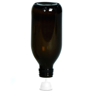 Braune Säureflasche