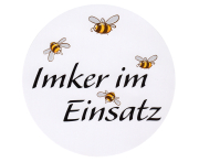 ApiSina® Imker im Einsatz-Aufkleber "Bienenfreund"