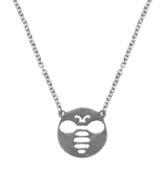 Halskette "Rund", silber