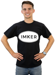 ApiSina® T-Shirt „Imker“, schwarz