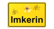 Saugnapfschild Imkerin