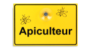Saugnapfschild Apiculteur