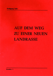 Autor: Golz - Auf dem Weg zu einer neuen Landrasse